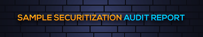 sample-securitization-audit-report
